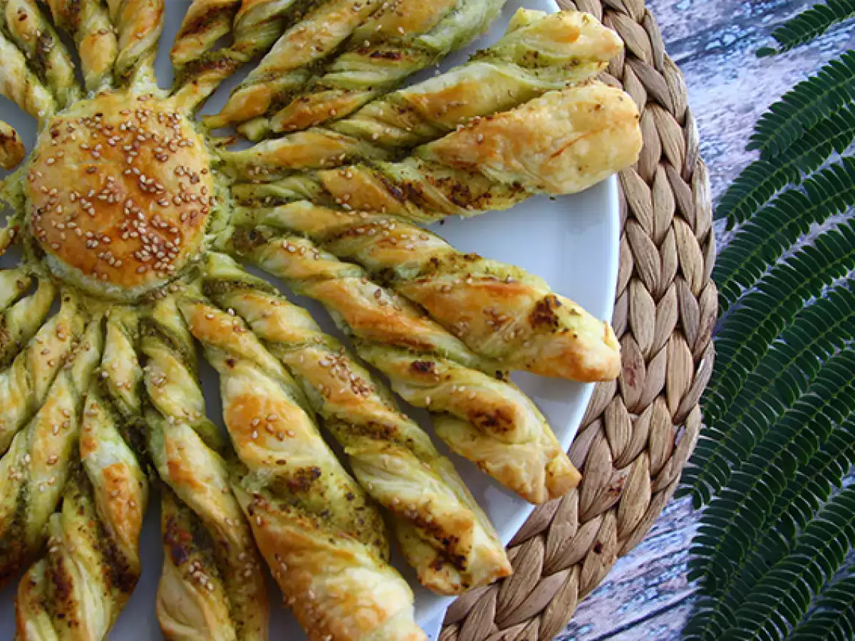 Pestolu Güneş Şeklinde Milföy - fotoğraf 2