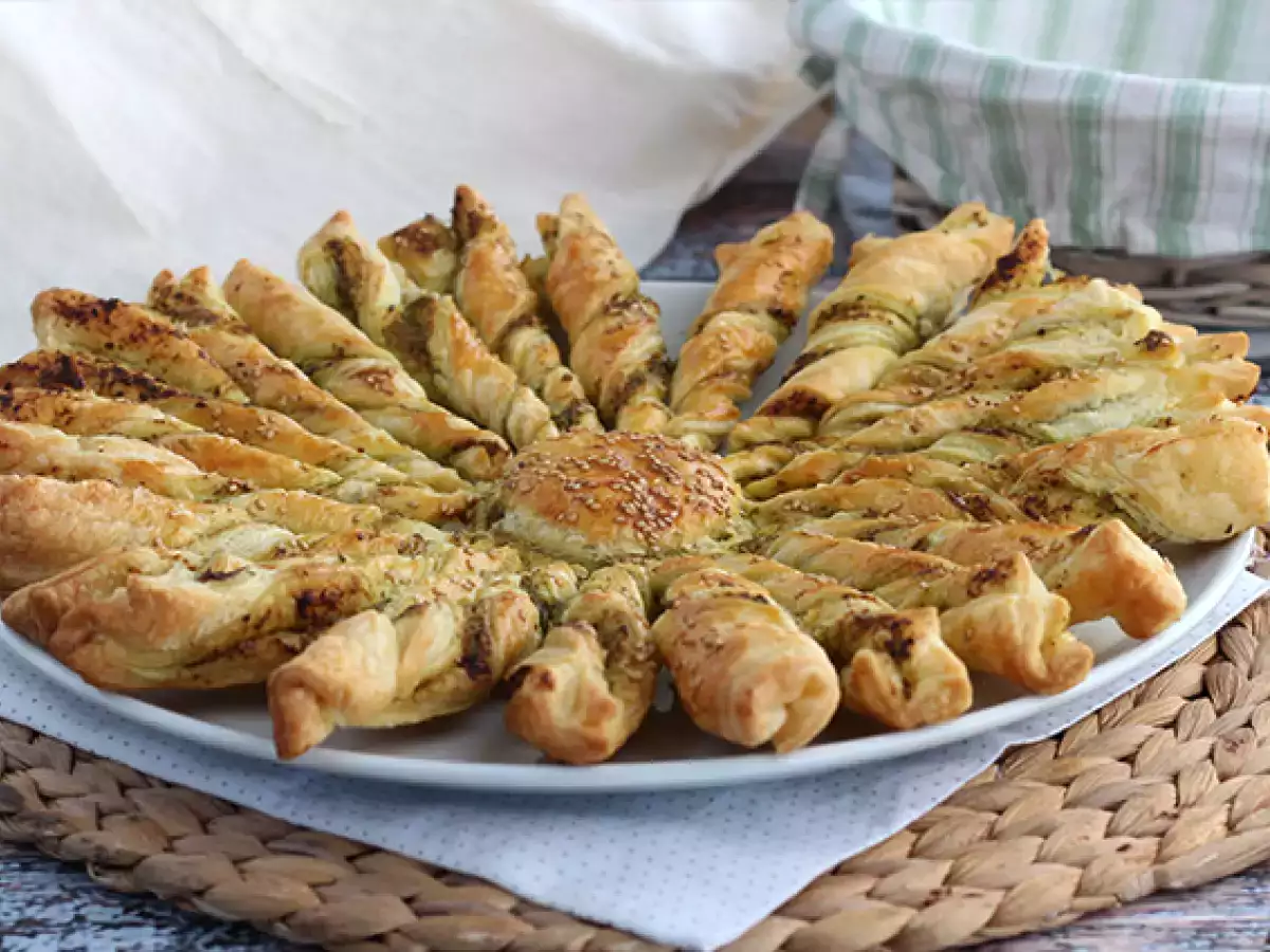 Pestolu Güneş Şeklinde Milföy - fotoğraf 3