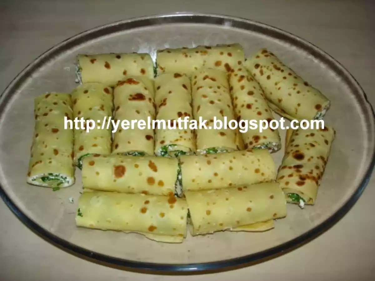 PEYNİRLİ RULO KREP