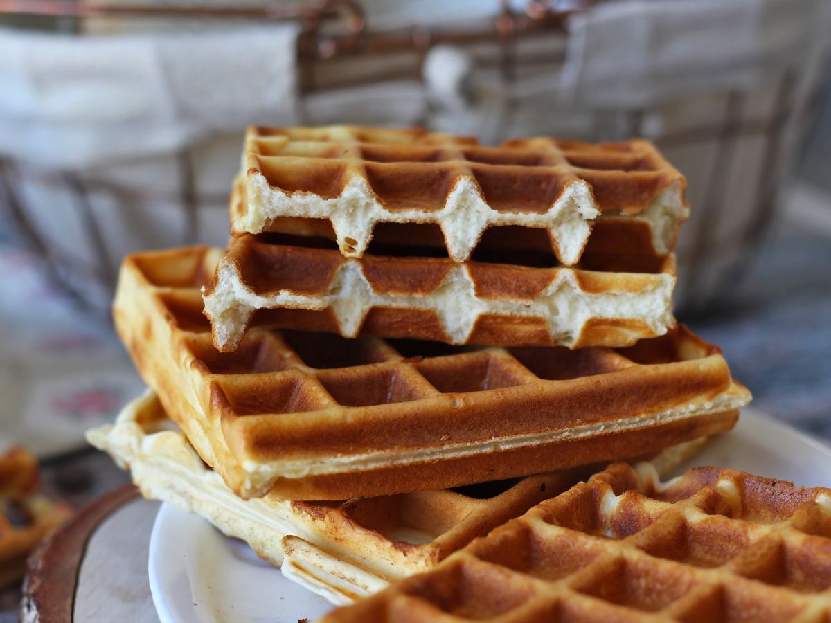 Peynir altı suyu ile süper proteinli waffle - fotoğraf 3