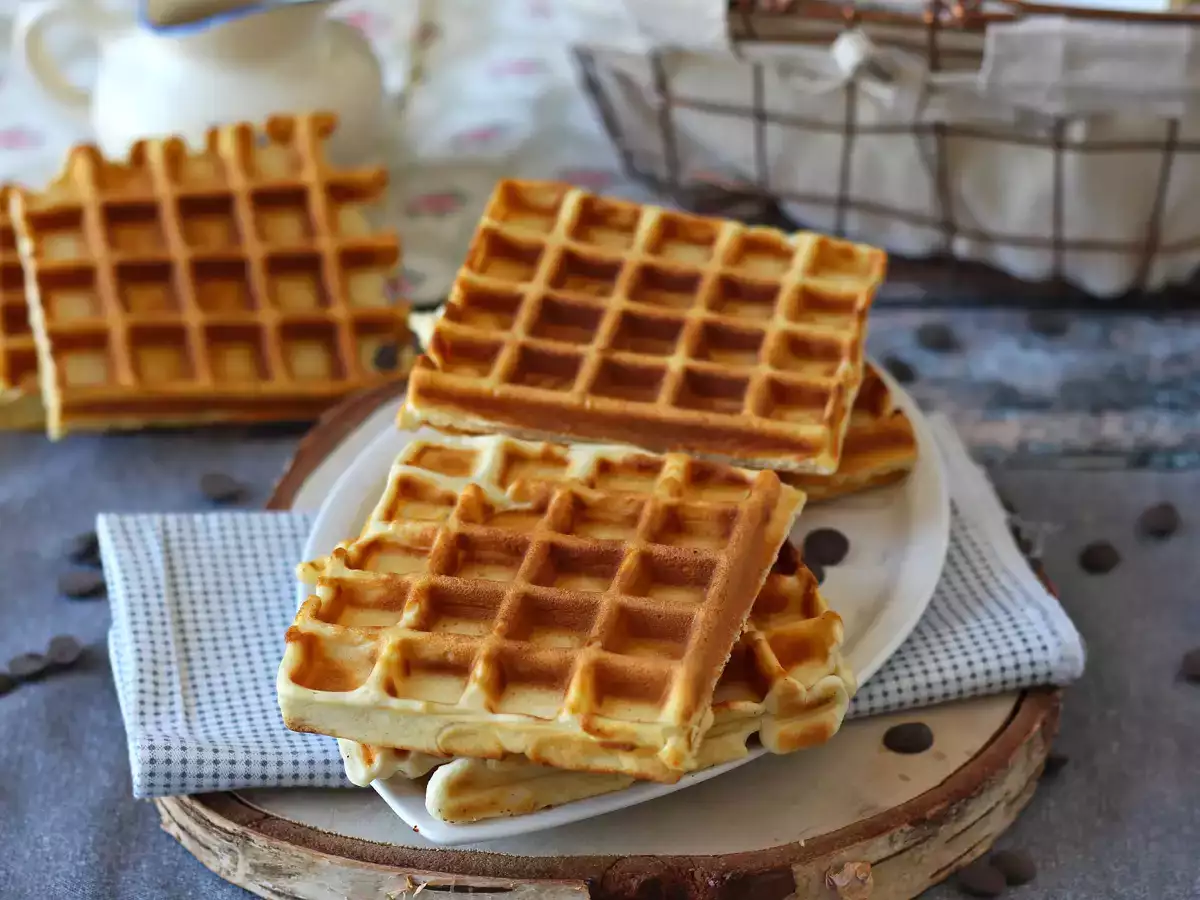 Peynir altı suyu ile süper proteinli waffle - fotoğraf 7