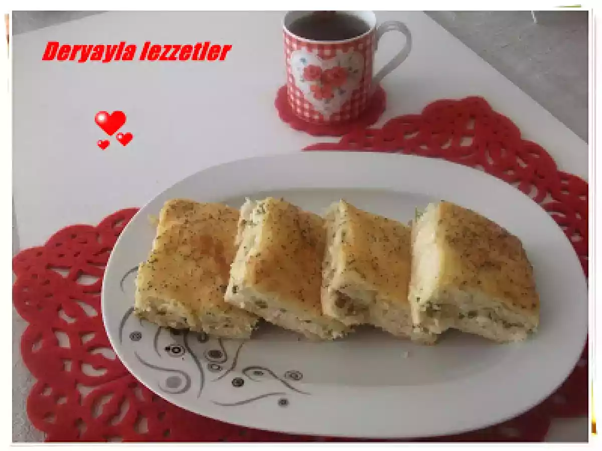 Peynirli Açma Çörek(Kömbe) - fotoğraf 2