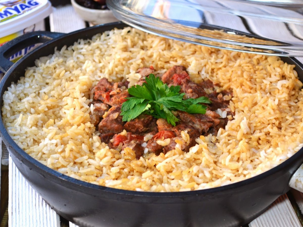 PİLAVLI TAS KEBABI