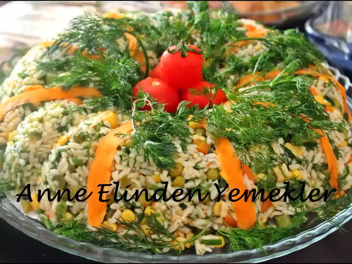 PİRİNÇ SALATASI (ÇİN SALATASI)
