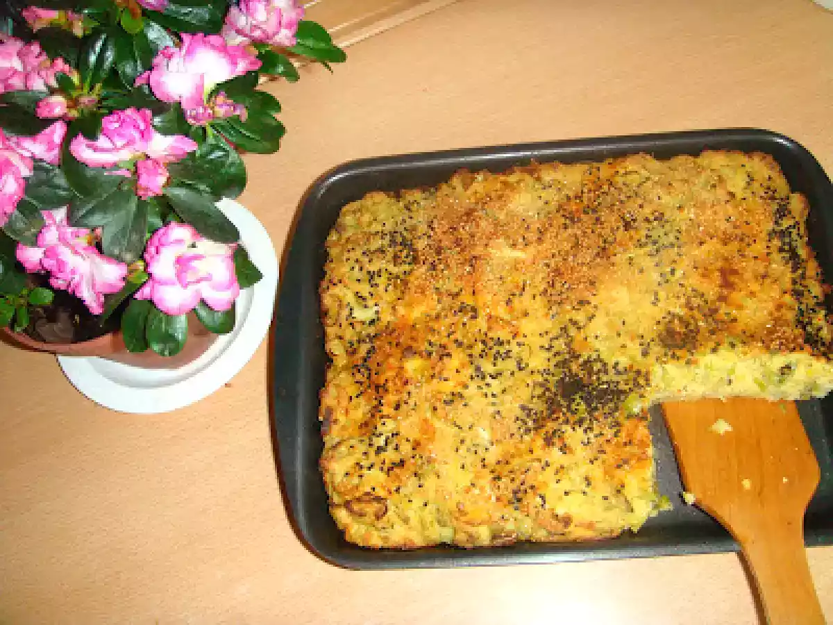 Pırasalı Mısır Unlu Çörek