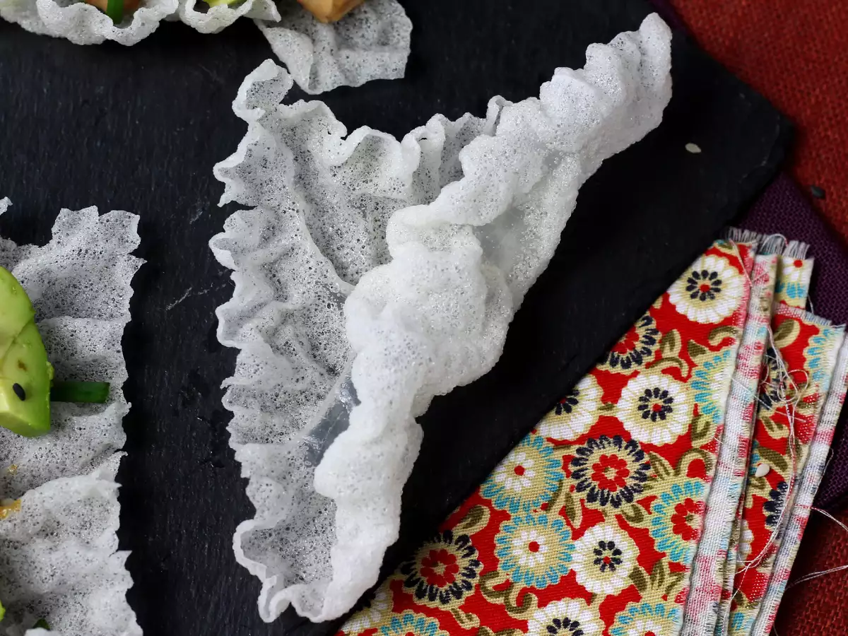 Pirinç kağıdı ile nasıl cips yapabilirim? - fotoğraf 3