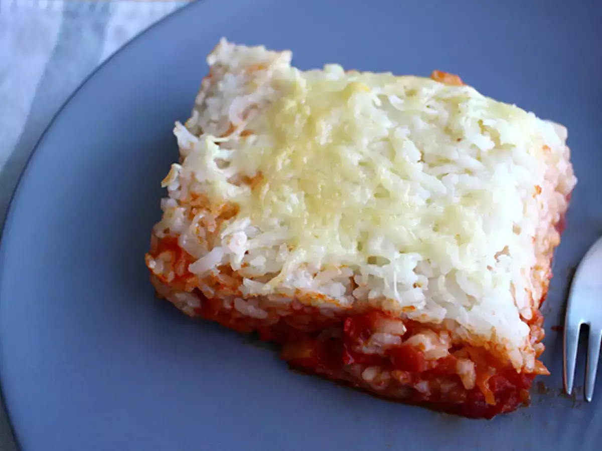 Pirinç ve domates graten - fotoğraf 2