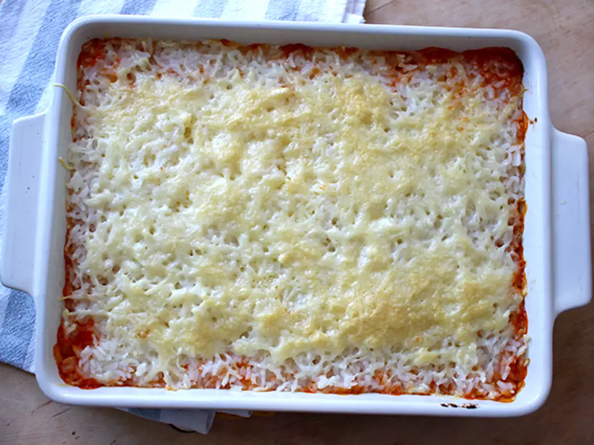 Pirinç ve domates graten - fotoğraf 4