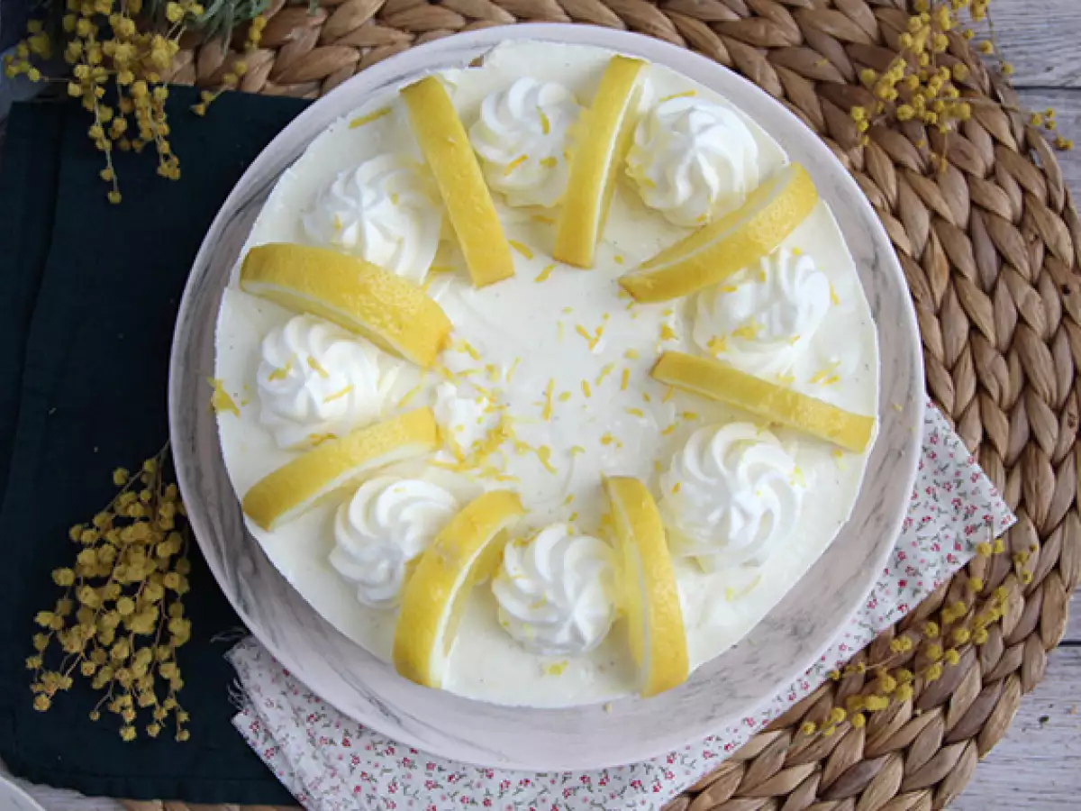 Pişmeyen Limonlu Cheesecake - fotoğraf 3