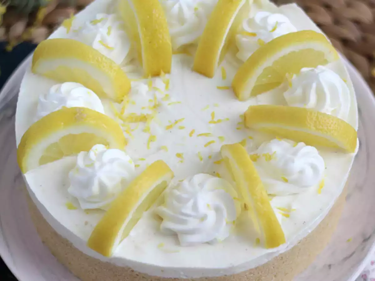 Pişmeyen Limonlu Cheesecake - fotoğraf 5