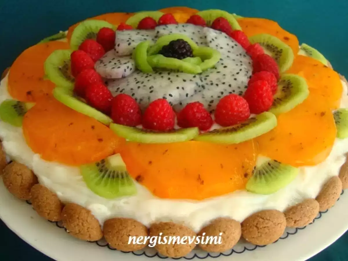 Pitahayalı tart - fotoğraf 2