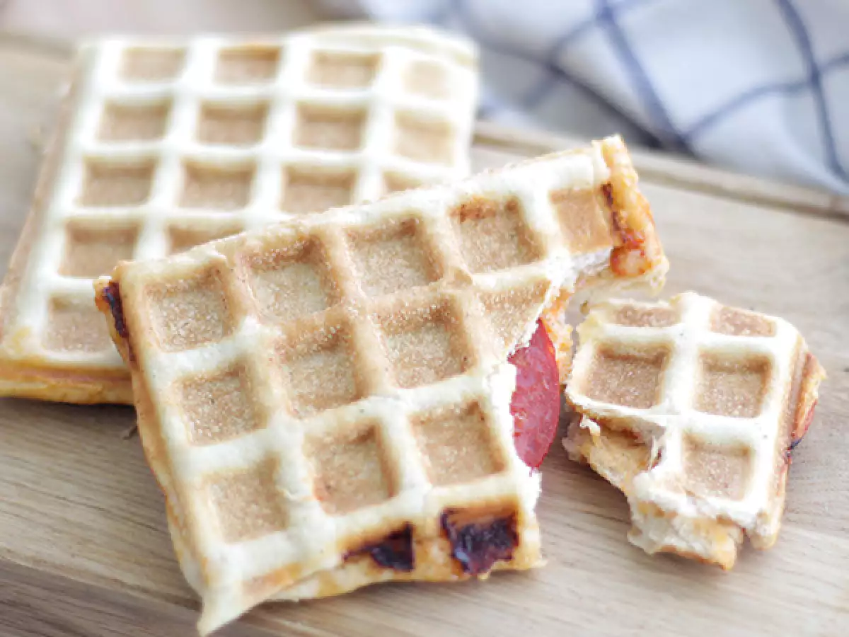 Pizza Waffle Tarifi - fotoğraf 2