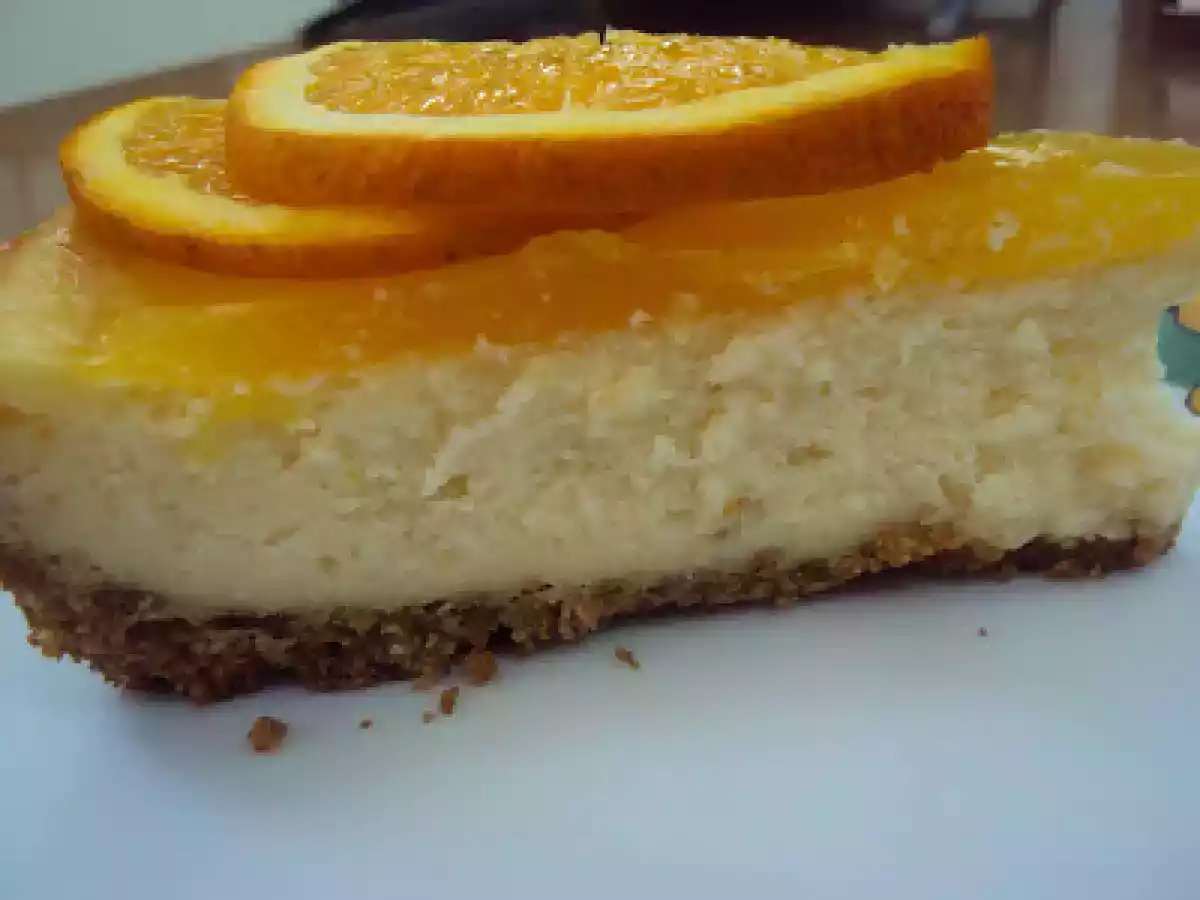 Portakal Soslu Cheesecake - fotoğraf 3