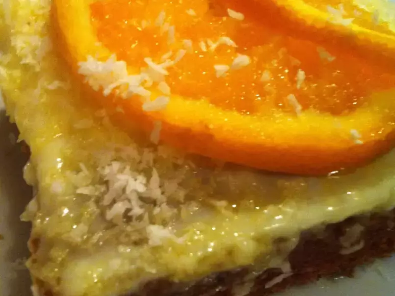 Portakal soslu kremalı kek, fotoğraf 1