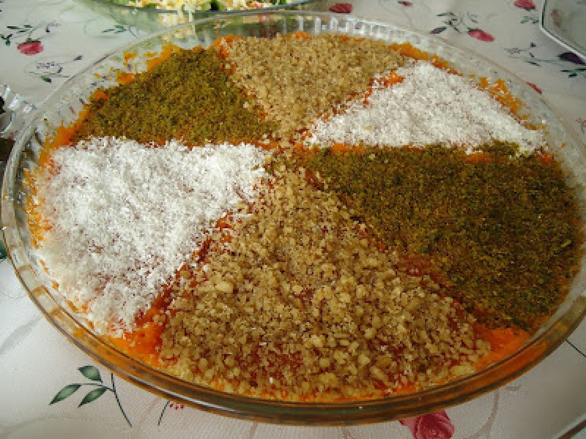 Portakallı Balkabaklı Revani Tatlısı
