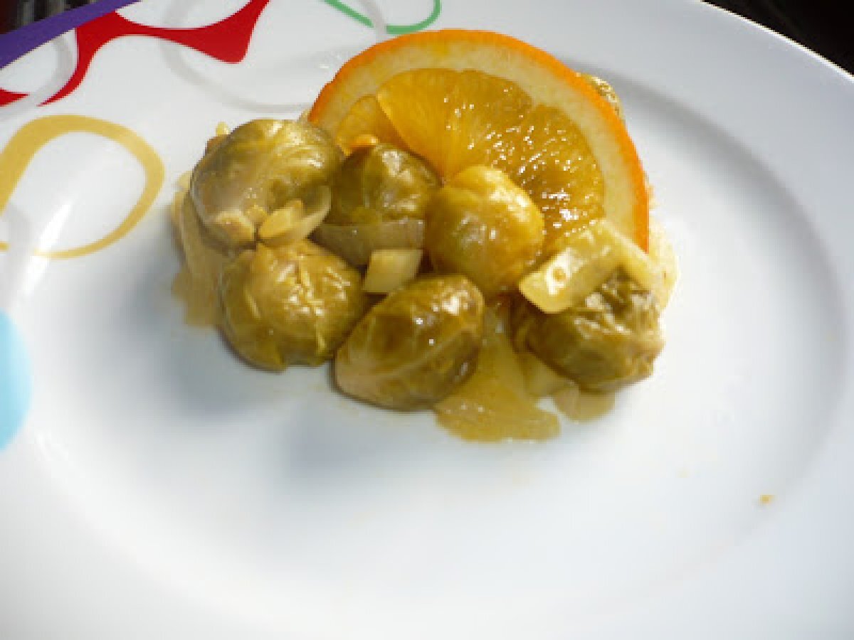Portakallı Brüksel Lahanası