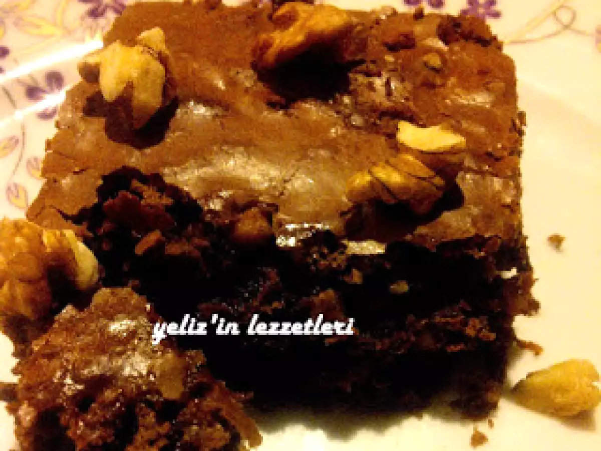 Portakallı Fındıklı Brownie