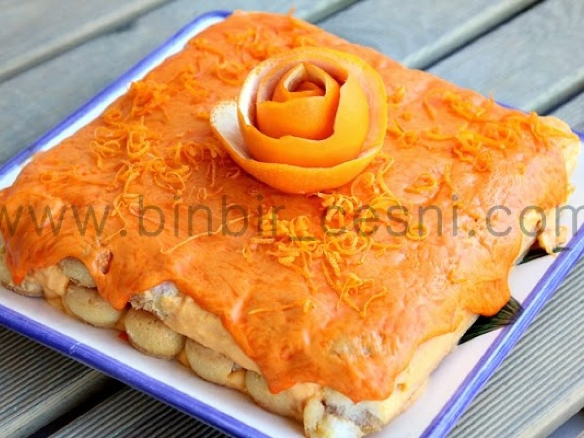 Portakallı Kedidili Pastası