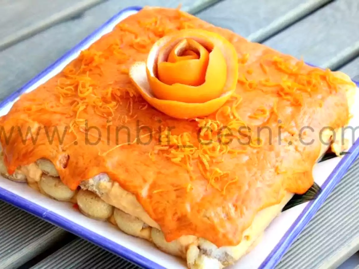 Portakallı Kedidili Pastası