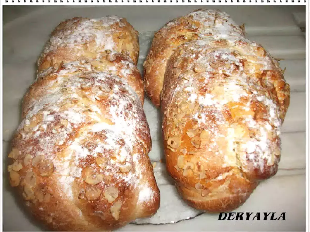 PORTAKALLI MAHLEPLİ ÖRGÜ ÇÖREK