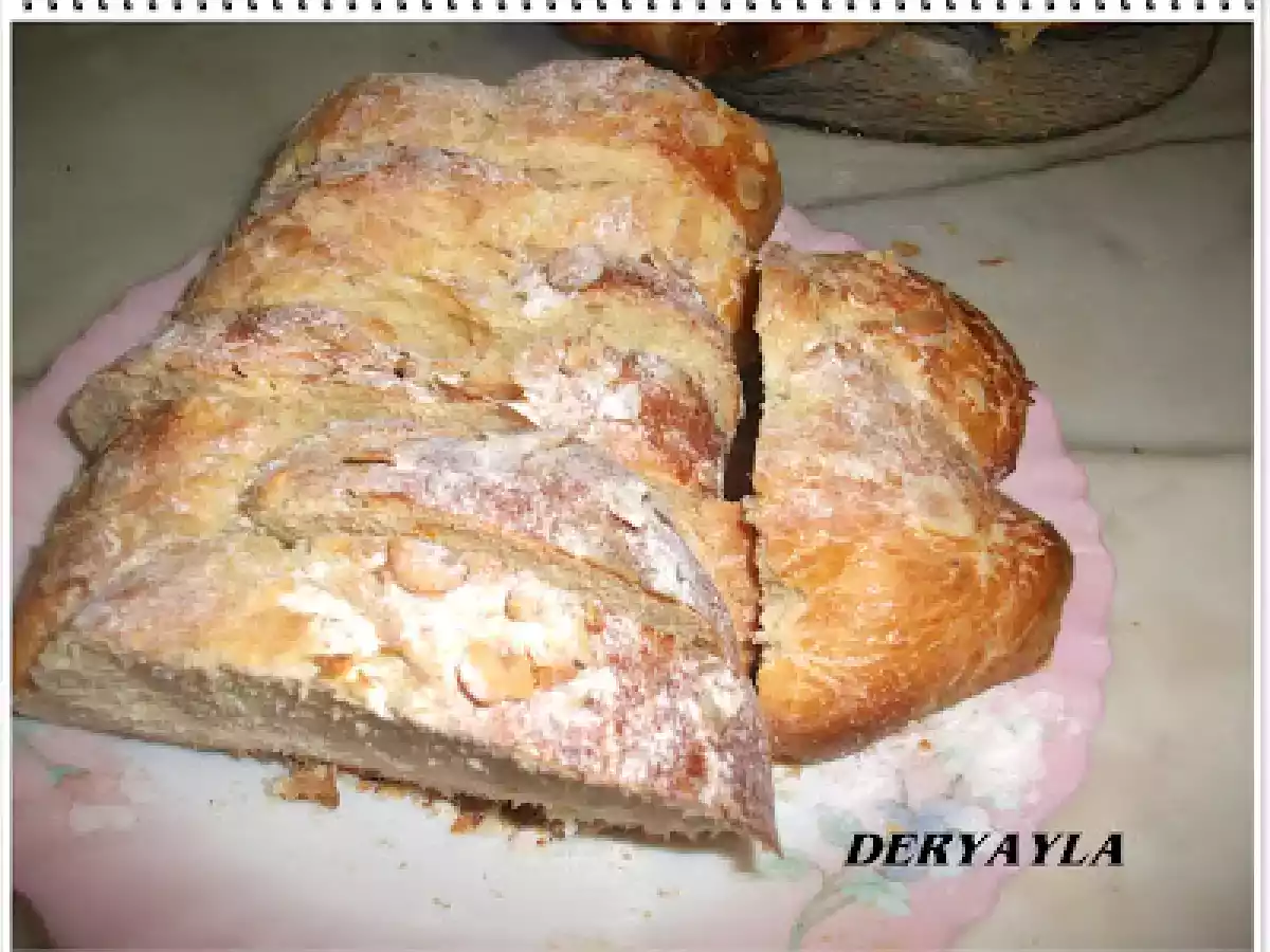 PORTAKALLI MAHLEPLİ ÖRGÜ ÇÖREK - fotoğraf 2