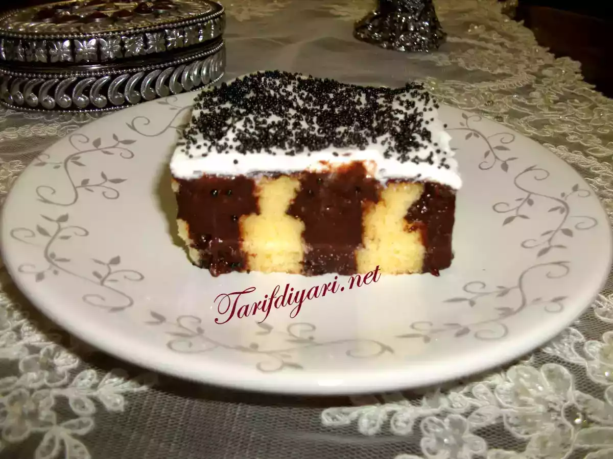 PUDİNG DOLGULU KEK