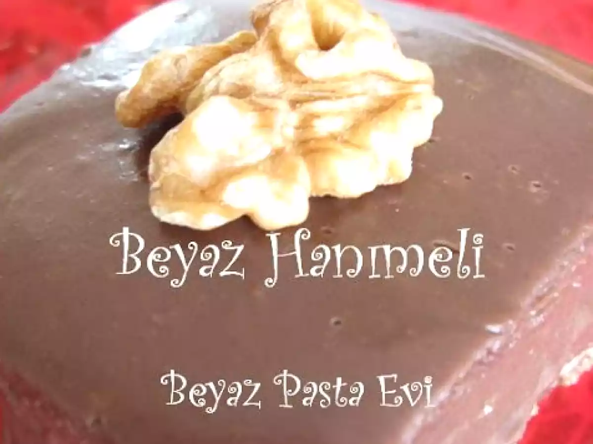 Pudingli pasta ve ben geldim :)