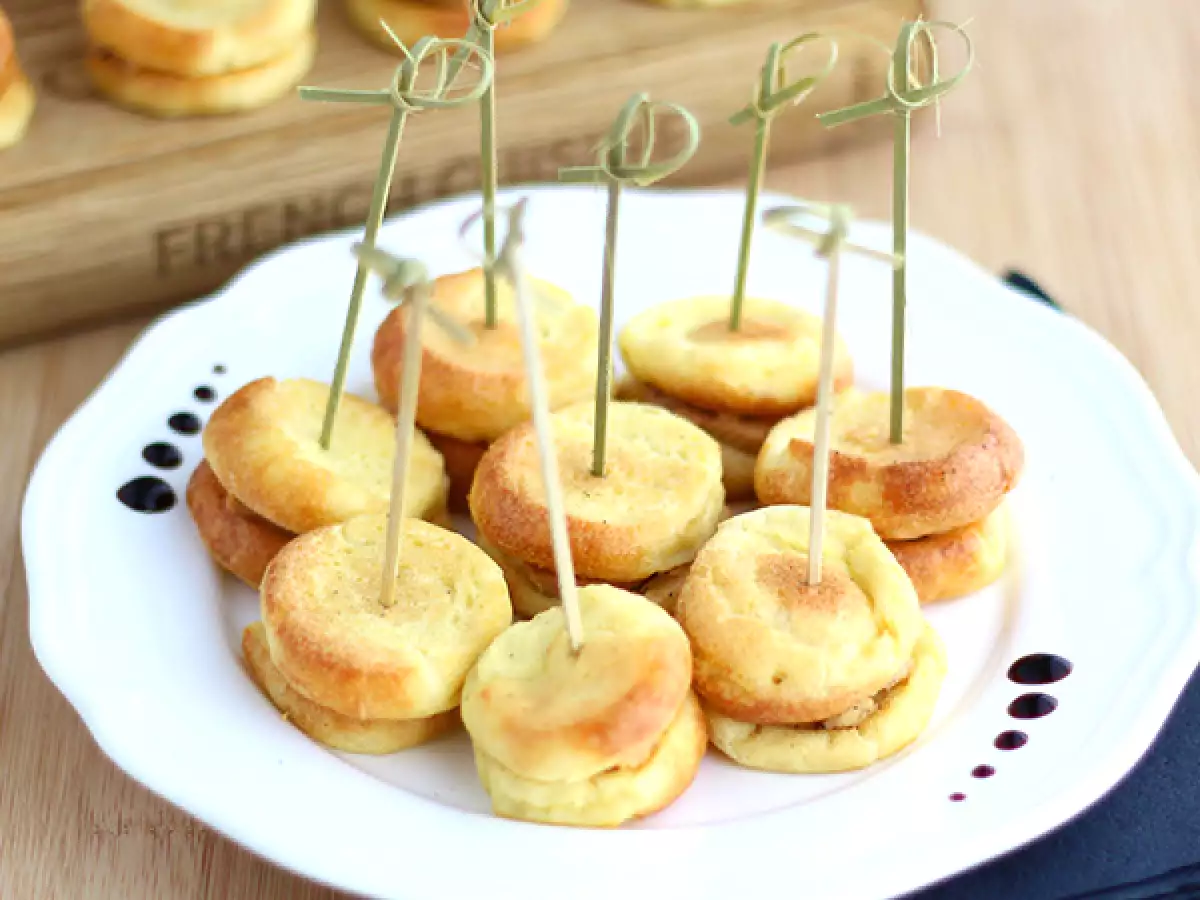 Quenelles ile kaz ciğeri makaronları