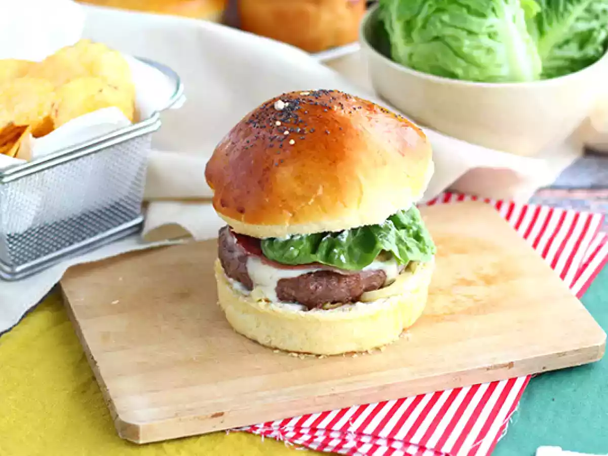 Raclette burger