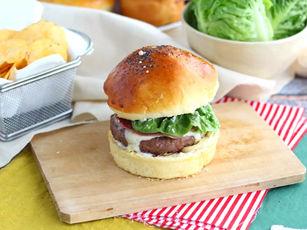 Raclette Peynirli Burger