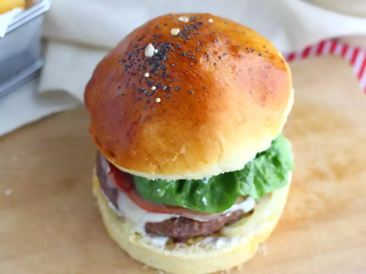 Raclette Peynirli Burger - fotoğraf 3