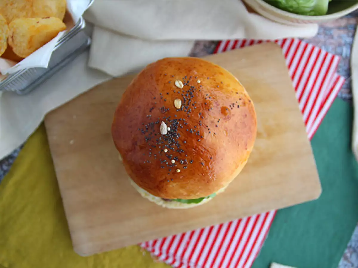 Raclette Peynirli Burger - fotoğraf 4