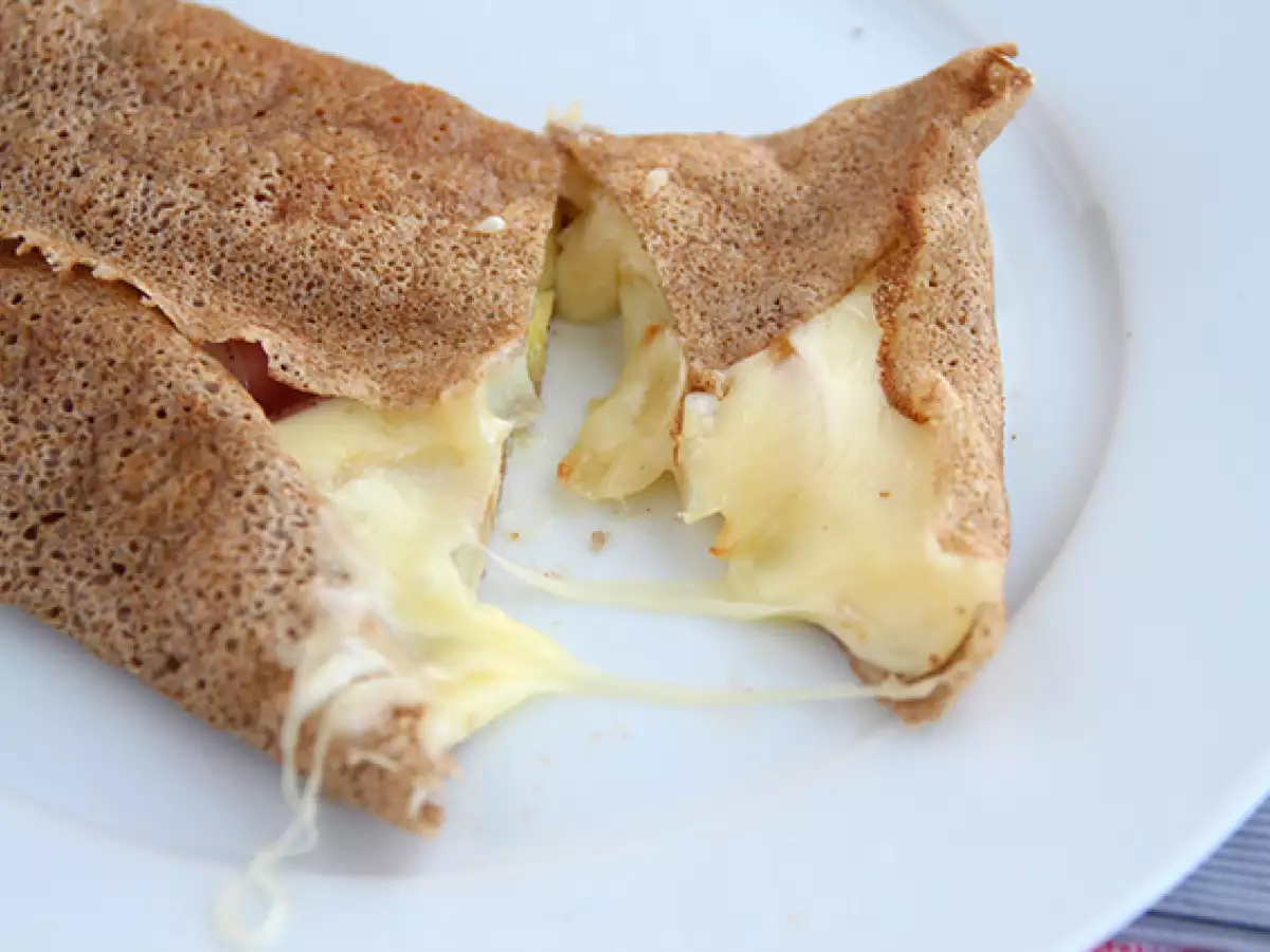 Raclette Peynirli Karabuğday Galette - fotoğraf 3
