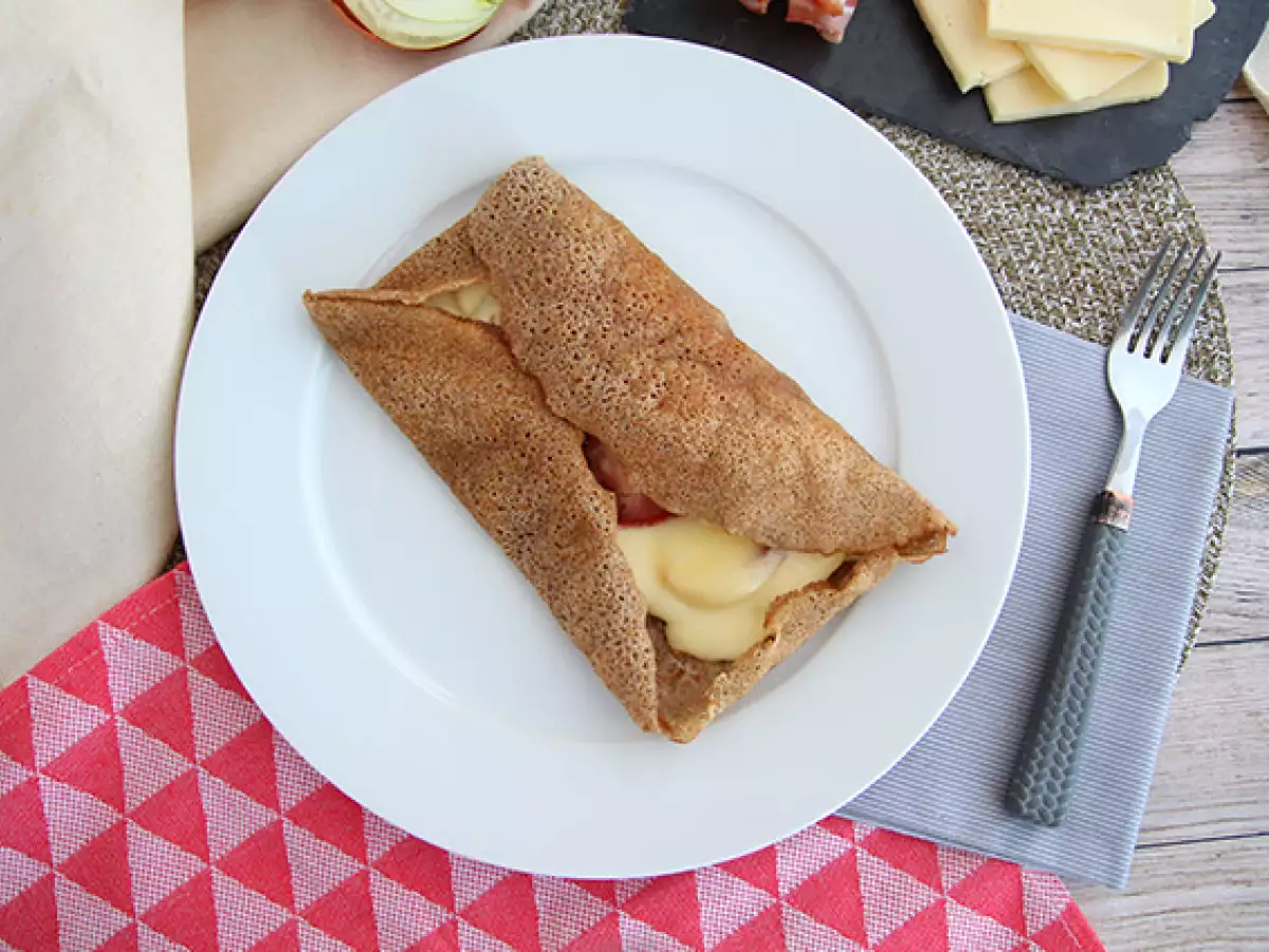 Raclette Peynirli Karabuğday Galette - fotoğraf 4