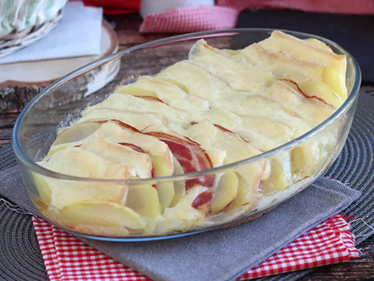 Raclette Peynirli Patates Graten - fotoğraf 2