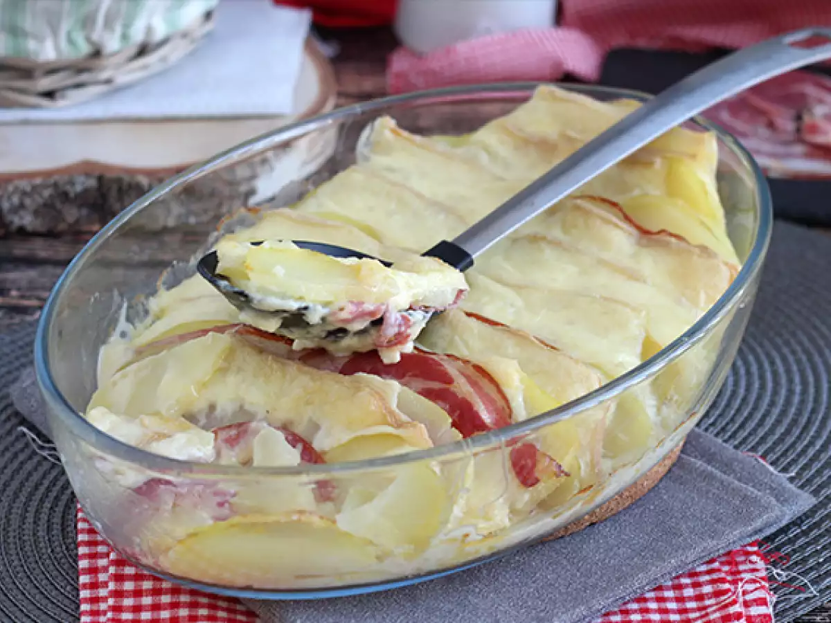 Raclette Peynirli Patates Graten - fotoğraf 4