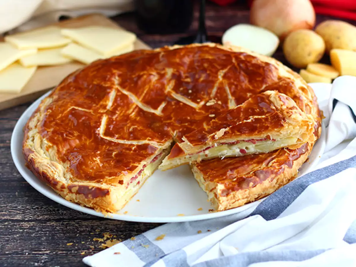 Raclette Peynirli Tuzlu Turta - fotoğraf 4