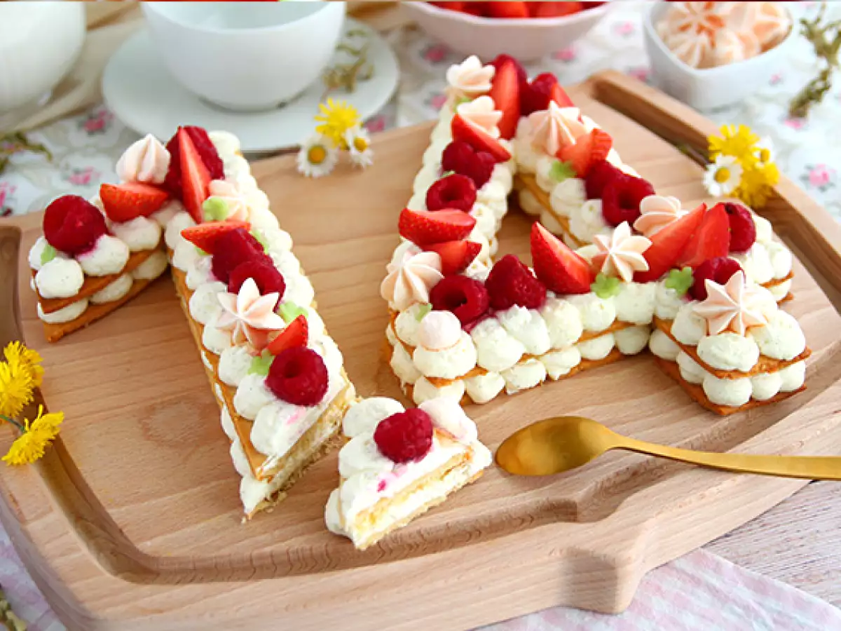 Rakamlı tart (Number cake) - fotoğraf 2