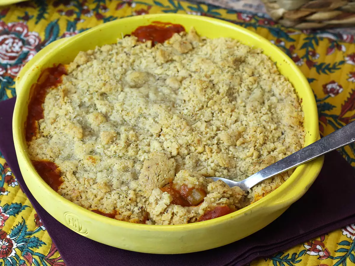 Ratatouille crumble, bayılacağınız hızlı ve kolay bir yemek! - fotoğraf 2
