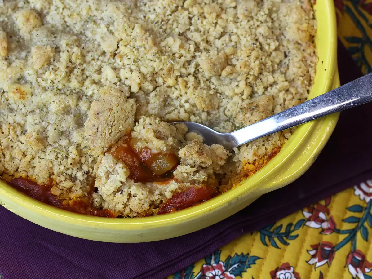 Ratatouille crumble, bayılacağınız hızlı ve kolay bir yemek! - fotoğraf 3