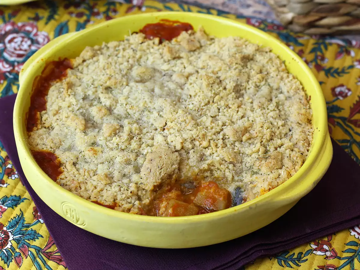 Ratatouille crumble, bayılacağınız hızlı ve kolay bir yemek! - fotoğraf 4