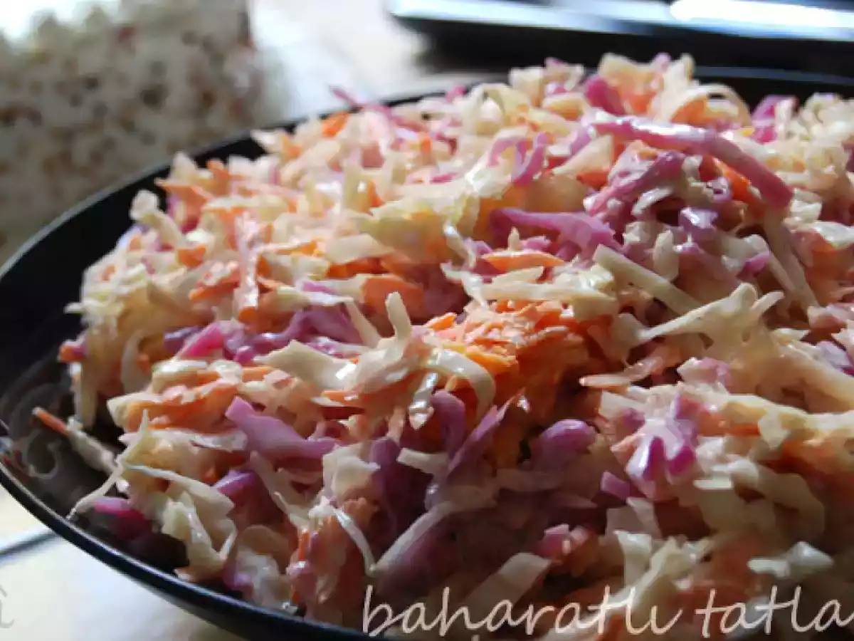RENGARENK LAHANA SALATASI