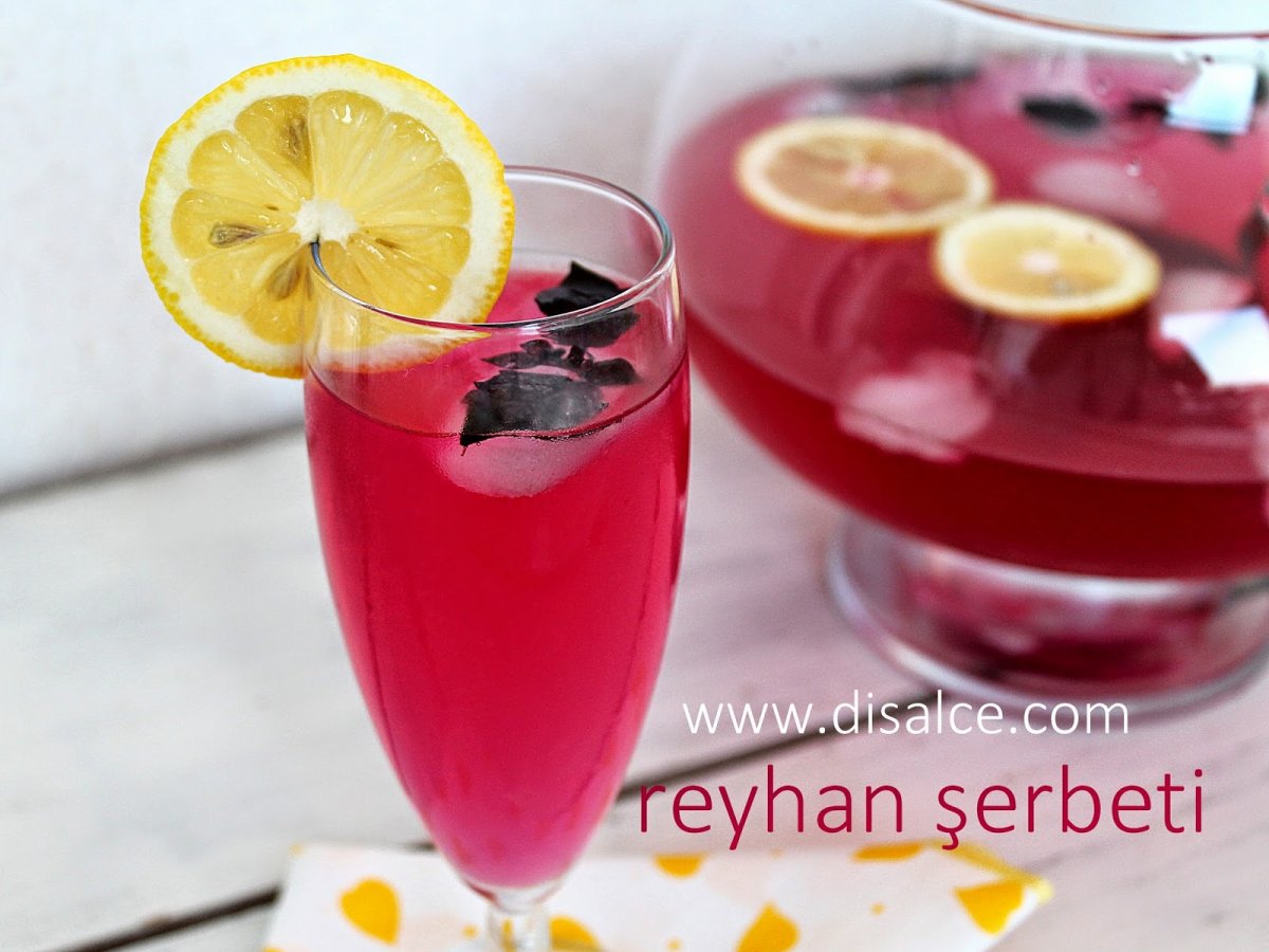 REYHAN ŞERBETİ NASIL YAPILIR