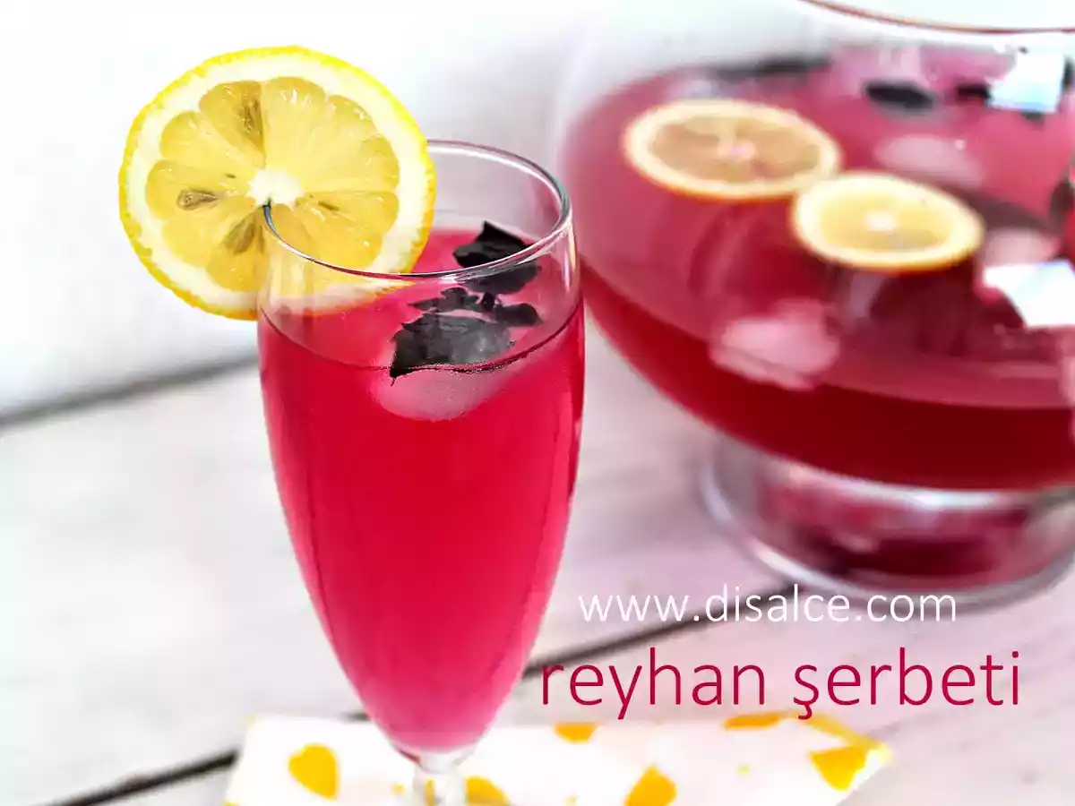 REYHAN ŞERBETİ NASIL YAPILIR
