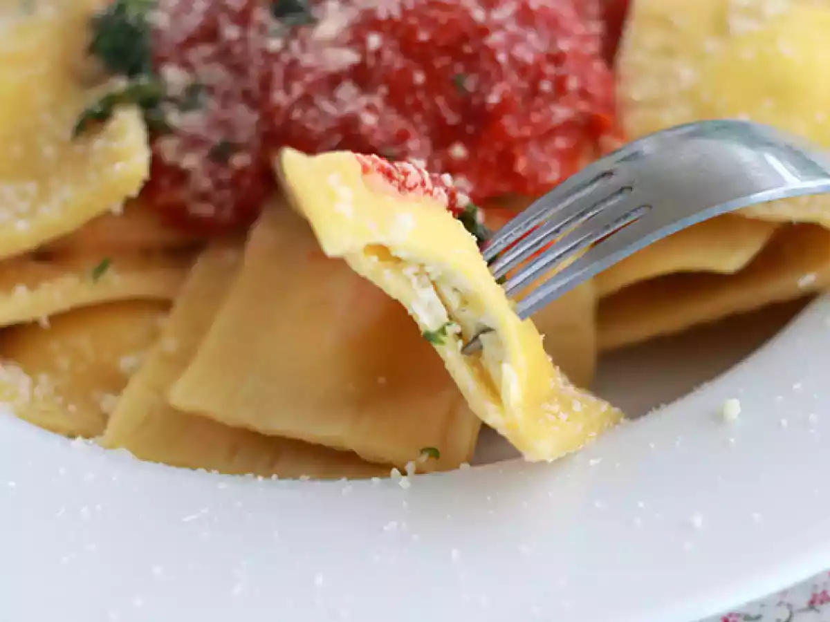 Ricotta ravioli, adım adım tarif - fotoğraf 3