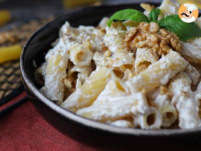 Ricotta ve cevizli makarna: kremsi ve çıtır çıtır - fotoğraf 3