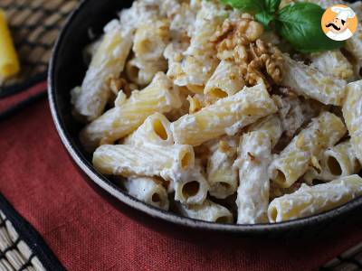 Ricotta ve cevizli makarna: kremsi ve çıtır çıtır - fotoğraf 4