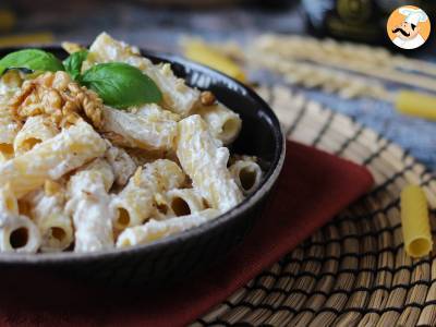 Ricotta ve cevizli makarna: kremsi ve çıtır çıtır - fotoğraf 5