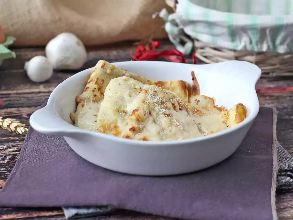 Ricotta ve Mantarlı Crespelle Tarifi: Her Duruma Uygun Kremalı vejetaryen Lezzet - fotoğraf 4