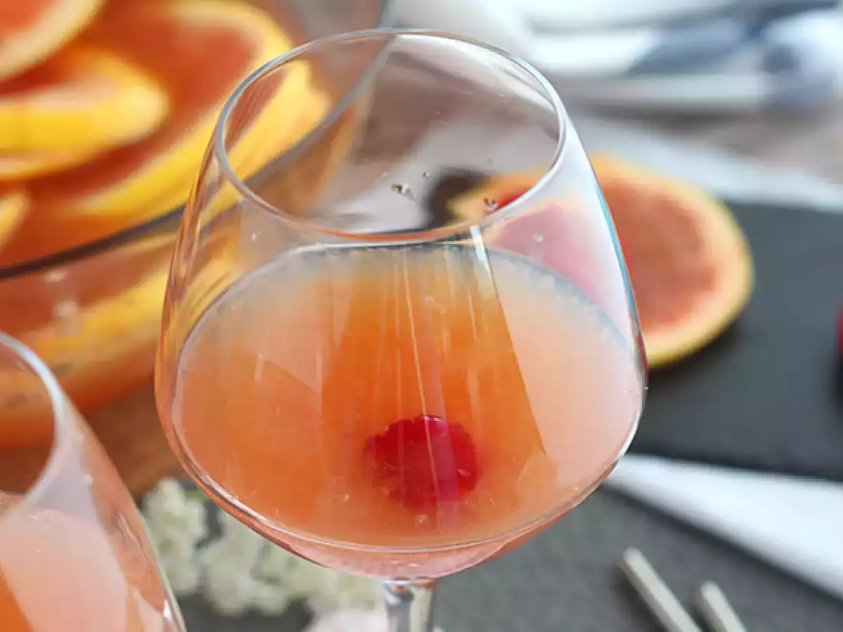 Roze Şaraplı Sangria - fotoğraf 5